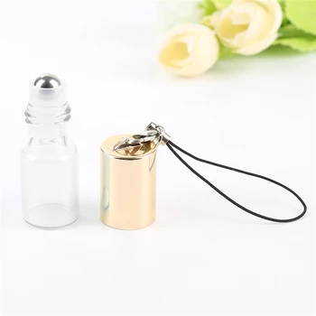 

10pcs*3ml Pearlescent Glass Essential Oil Bottles Perfume Bottle Roll on Bottle with Stainless Steel Beads Corrosion-resistant