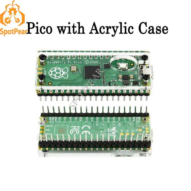 Raspberry Pi Пико С акриловый чехол | Компьютеры и офис