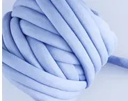 light blue 250 г супер толстые громоздкие толстые пряжи для ручная вязка крючком мягкий большой хлопок DIY Одеяло ПЭТ кровать ровинг прядильная пряжа D720 - Цвет: light blue