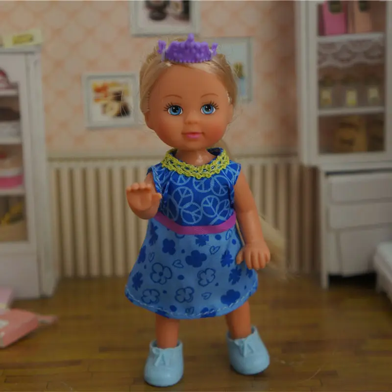 Кукла Simba Kelly 1 набор = кукла-Симба+ одежда+ обувь 11 см Barbies Sister для поколения мини-кукла рождественский подарок для маленькой девочки