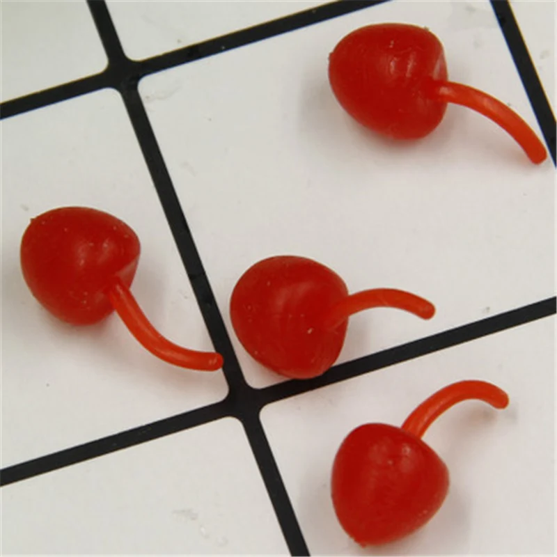 Pretend Food Toys Pretend Kitchen Toys Kitchen Toys Doll House Toys 20pcs Miniature Fruit Toys Artificial simulation Cherry For Dollhuose Accessories Kitchen Play