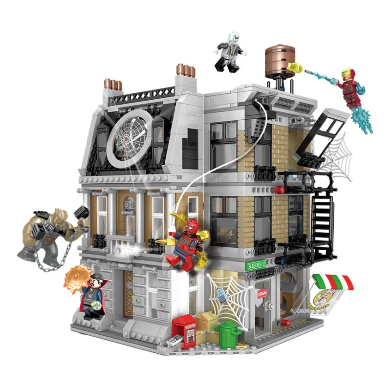 super hero sanctum sanctorum showdown 5 figures building blocks 76108 Toy SY1044 super hero sanctum sanctorum showdown 5 figures building blocks 76108 Toy SY1044