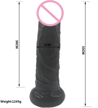 HUGE JOY 33cm Super Long Huge Dildo Suction Cup Realistic Penis Large Dick Sex Toy For Woman Giant Big Soft Anal Plug Dildo 2
