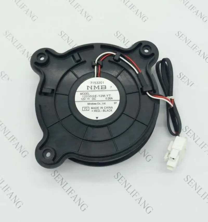 Для NMB 12035GE-12M-YT DC12V 0.26A для холодильника охлаждающий вентилятор