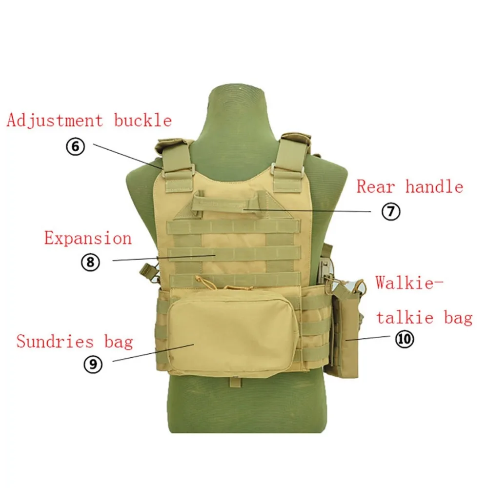 Breathable Waterproof Waist Pack Hiking nylon Waist Bag Outdoor Army Military Hunting Sports Climbing Camping Waist Pockets
