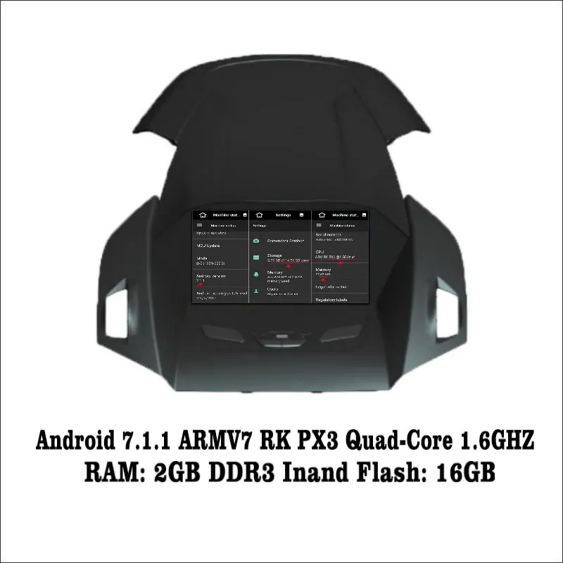 Liislee Android 7 1 2G RAM для Ford kuga/Escape Car Radio Аудио Видео Мультимедиа DVD плеер WIFI DVR GPS Navi