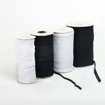 

1 Roll Of Elastic Belt DIY Mask Hook Elastic Band 3/5/7/9 Mm Width Fabric Seam Elastic Seam Rubber Band Sewing Accessories