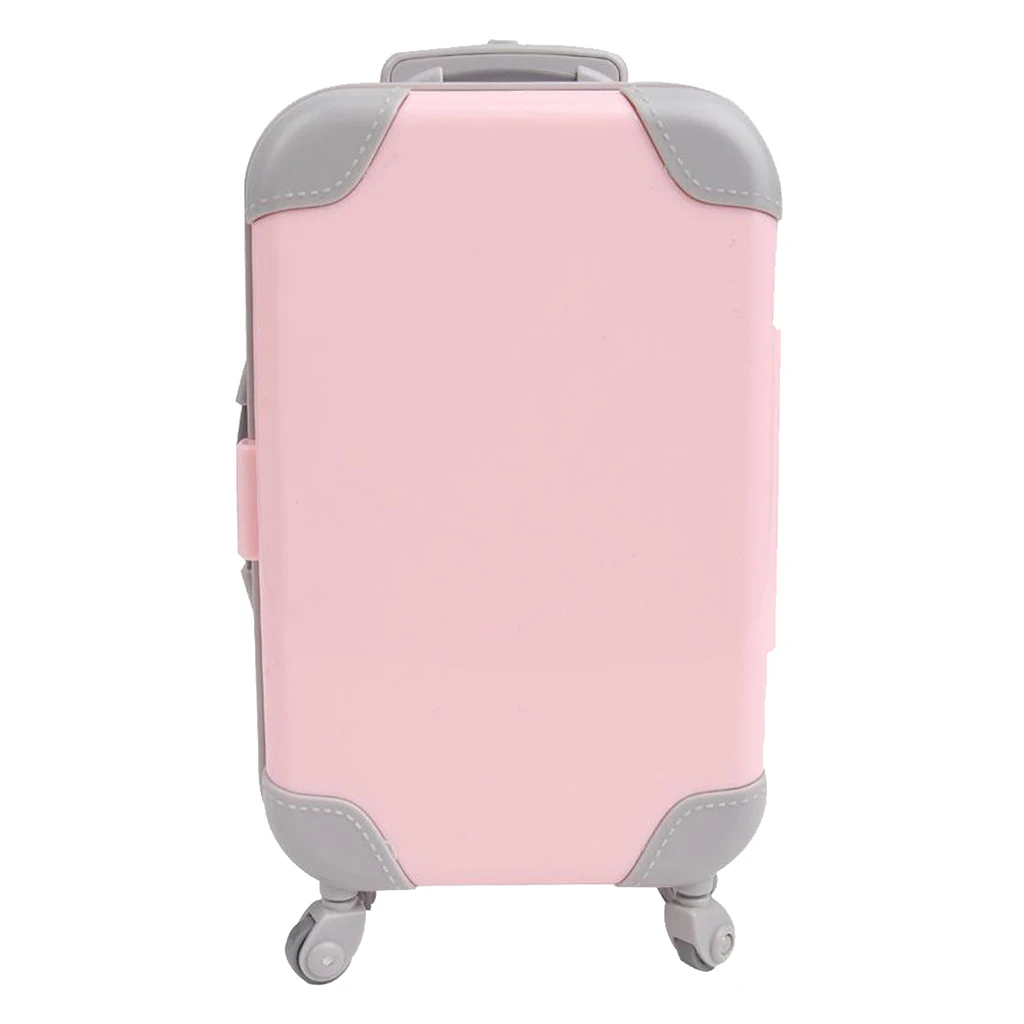 Doll Suitcase Toys Travel Dollhouse Luggage Simulation 3D Play House Game Trunk Interest Training Intelligence Development Toys