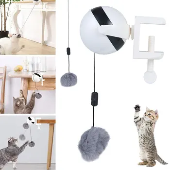 

Electric Automatic Lifting Cat Ball Toy Interactive Puzzle Smart Pet Cat Ball Teaser Toys Pet Supply Lifting Balls Electric