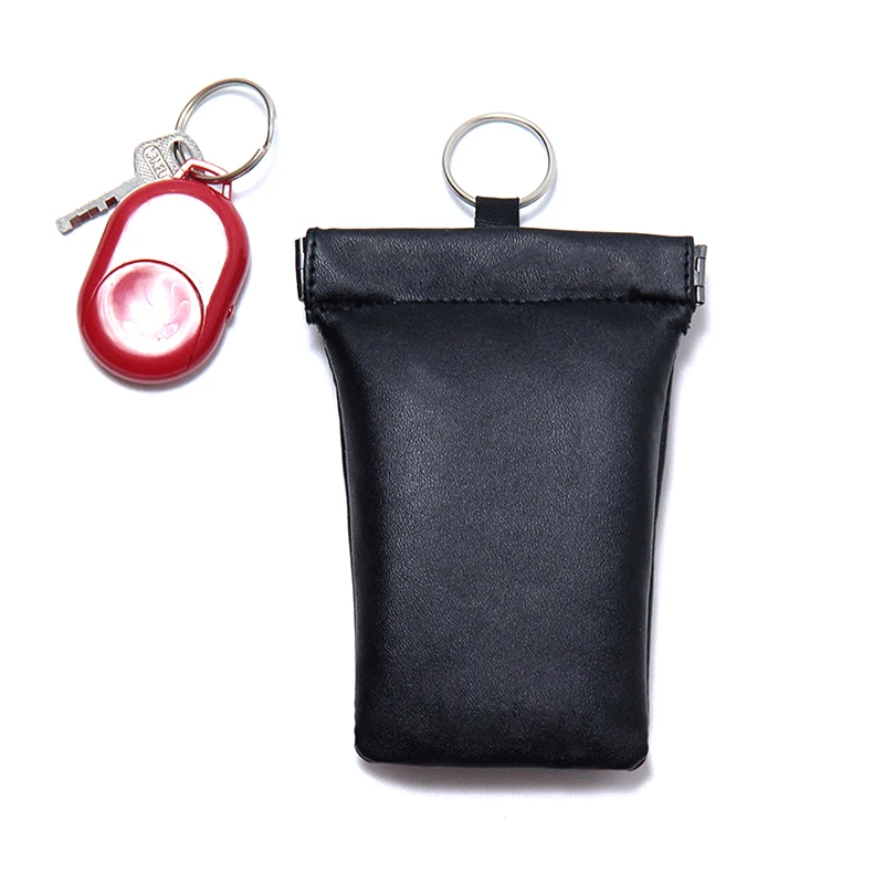

PU Faraday Key Card FOB Signal Blocker Bags RFID Electromagnetic Shielding Cage Pouch For Keyless Car Anti Theft Bag BAG1022
