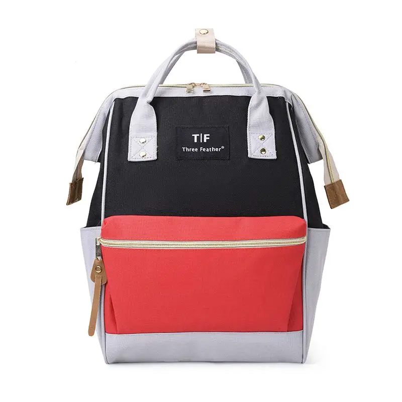Модный рюкзак для подгузников для мам, Большая вместительная сумка для подгузников, водонепроницаемая сумка для подгузников, дорожная сумка для детских колясок