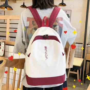 

2019 New Fashion School Backpack for Teenage Girl Backpack Feminina Women Black Backpacks Nylon Casual BagpackSac Mochilas B99