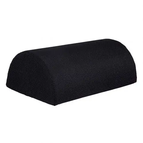 Black Slip Cloth Эргономичная подушка для ног, подставка для ног под стол, табурет для ног, подушка из пеноматериала для дома, компьютера, работы, стула, путешествий - Цвет: Black Slip Cloth