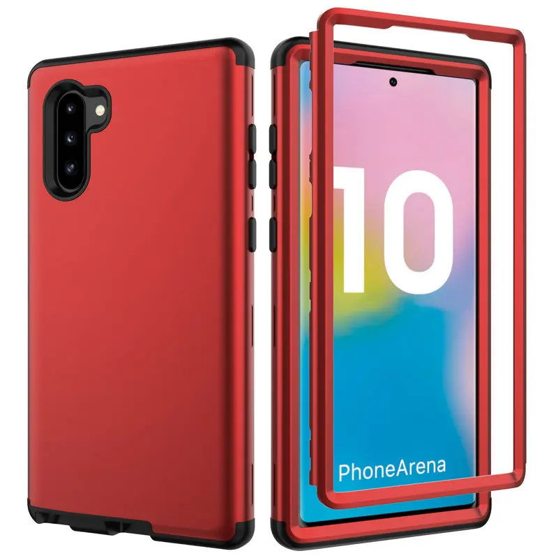 Чехол полностью защищающий телефон для Coque samsung Note 10 Plus 10+ силиконовый чехол тонкий телефон Funda для samsung Galaxy Note10 задняя крышка