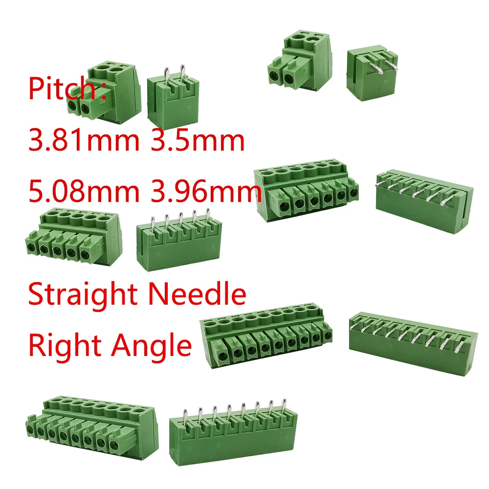 5 пар 15EDG 3 81 мм 08 96 KF2EDG PCB винтовая Клеммная колодка коннектор прямой/прямоугольный