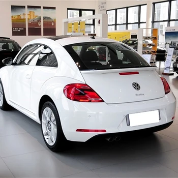 

For Volkswagen Beetle 2013 2014 2015 2016 ABS Plastic Unpaint Exterior Rear Spoiler Tail Trunk Boot Wing Decoration Car Styling
