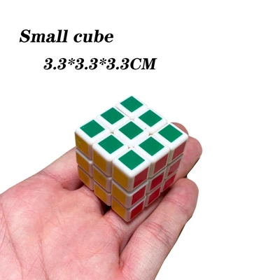 3x3x3 скоростной куб, наклейка, профессиональные Волшебные пазлы, нео куб, развивающий куб, игрушки для детей, детские головоломки, подарки - Цвет: Small cube