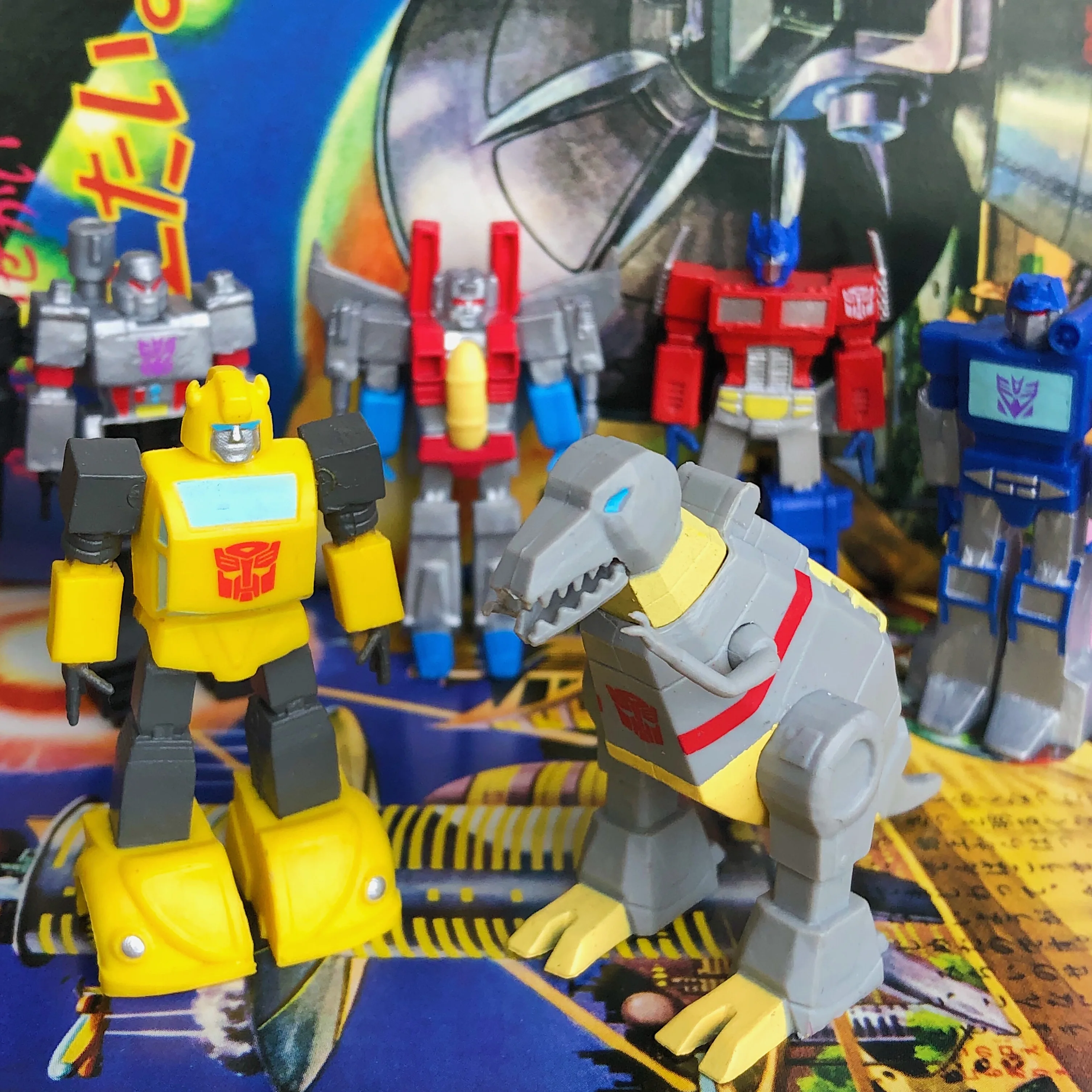 Genuine Action FigureTransformers Bumblebee Wire Rope Q Version Ornaments Rare Out-of-print Model Toys |