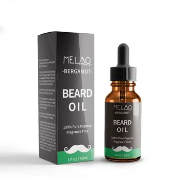 

MELAO Beard Oil Pure Organic Gentle Maintenance Beard Care Essential Oil 30ML