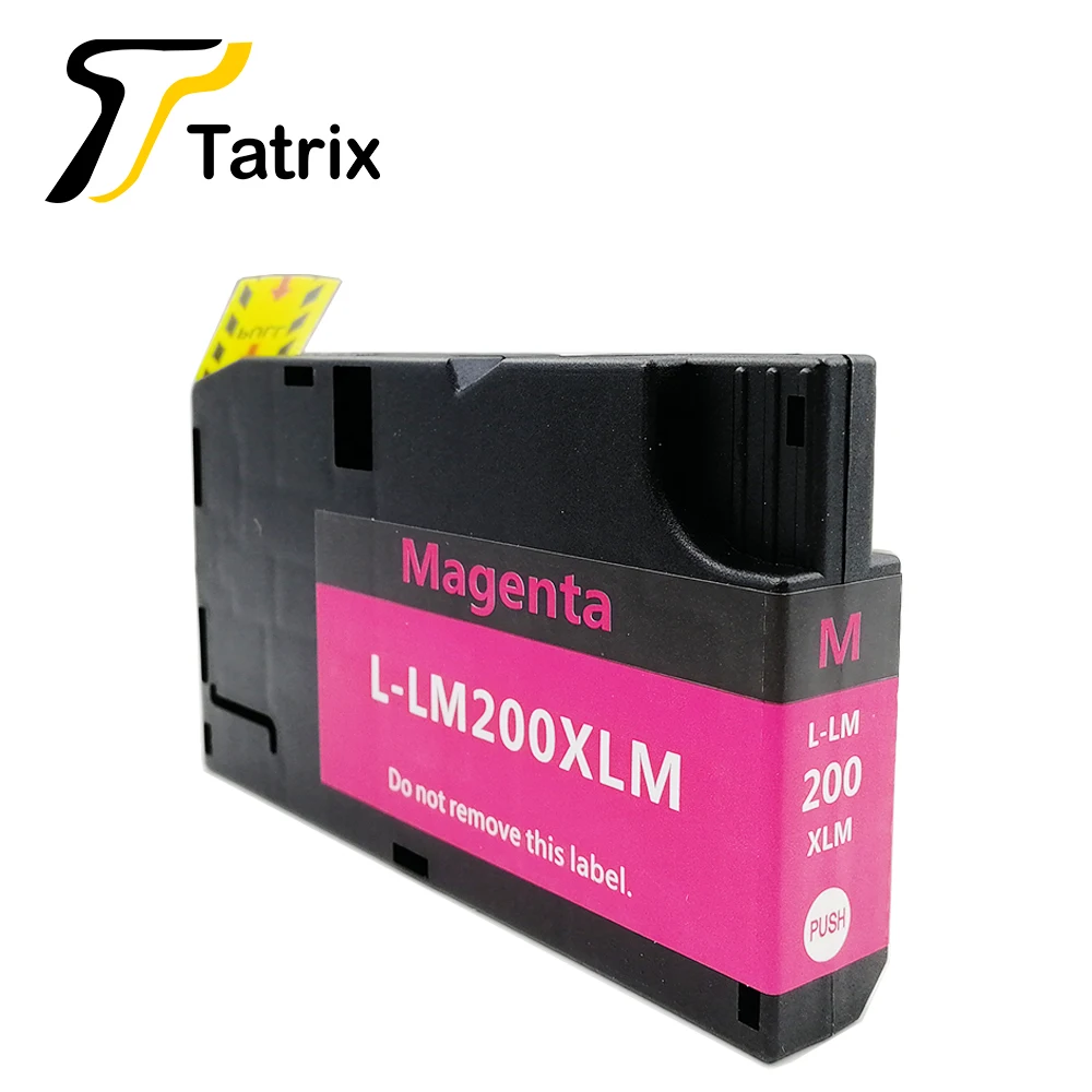 Mag Tatrix совместимый для Lexmark LM200XL LM200 LM-200 чернильный картридж для Lexmark OfficeEdge Pro4000c Pro4000 Pro5500 Pro5500t - Цвет: Mag