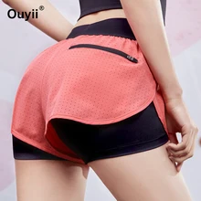 Новые шорты для йоги женские фитнес-Спорт Леггинсы шорты для тенниса для пробежки тренировки тренажер Lggings Бодибилдинг Спортивная одежда для женщин