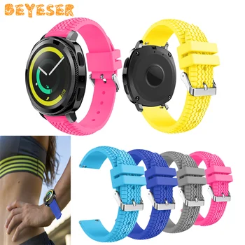 

20mm silicone wristband for Samsung Gear Sport wristband quality adjustable replacement For Samsung Galaxy watch active straps
