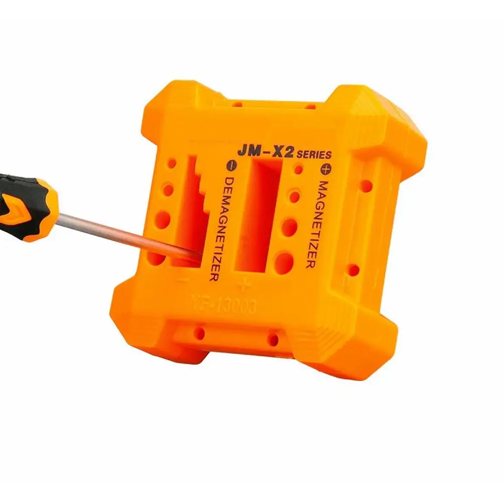 JAKEMY JM-X2 намагничиватель инструмент отвертка Магнитная палочка ручные Инструменты Отвертки магнит редуктор оранжевый