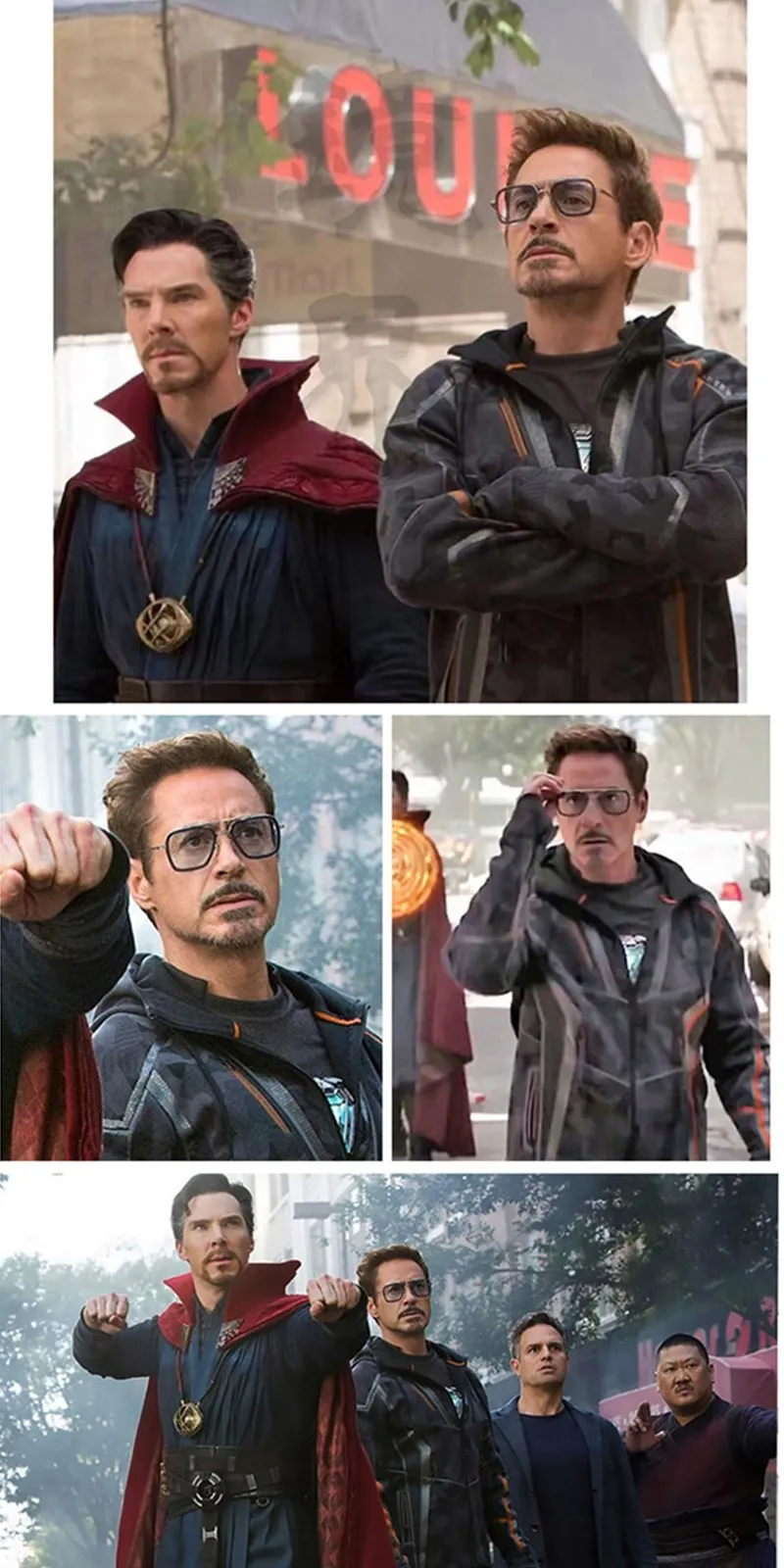 Spiderman lejos de casa gafas Iron-Man