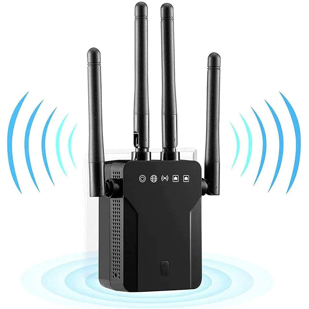 home wifi signal booster 5GHz 2.4GHz Không Dây WiFi Repeater Wi Fi Tăng Áp Wi-Fi Tốc Độ 1200Mbps Bộ Khuếch Đại 802.11AC 5G WiFi Tầm Xa bộ Mở Rộng Điểm Truy Cập wifi signal booster best buy Wireless Routers