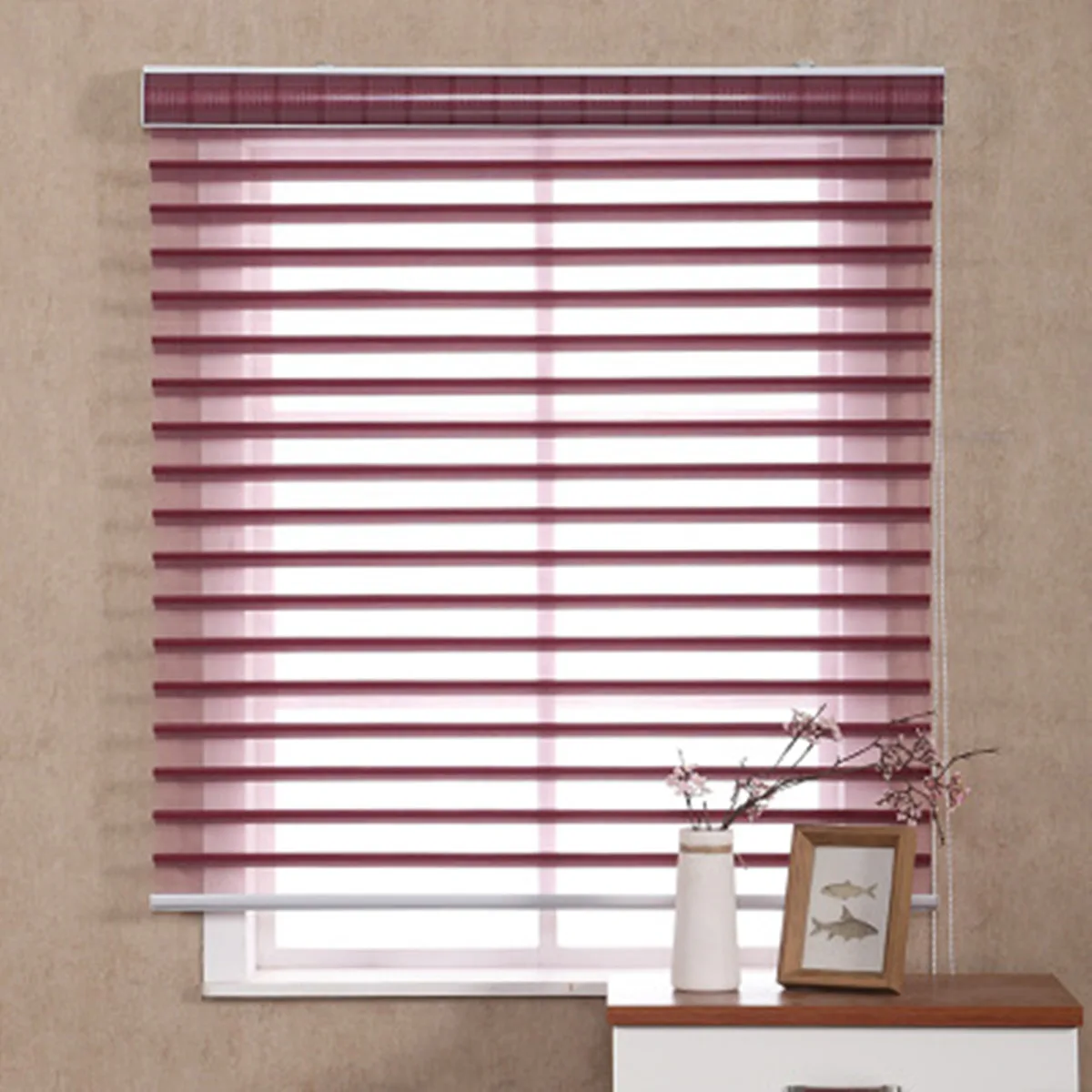 manual shangri-la blinds zebra shades | Дом и сад