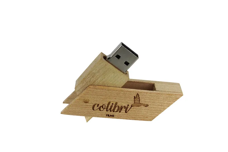 JASTER USB флеш-накопитель трапециевидной формы из дерева, USB флешка, USB 2,0, 4 ГБ, 8 ГБ, 16 ГБ, 32 ГБ, 64 ГБ, u-диск, креативные подарки
