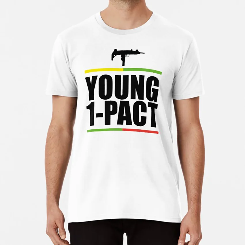 Young 1pact T Shirt Young 1 Pact Thug Life 1 Pact French Fran?ais 1pact Tshirts AliExpress