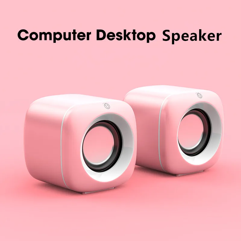 USB компьютерная Колонка для ноутбука ПК сабвуфер проводной музыкальный плеер