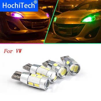 

1pc safe No error 12V T10 W5W T10 LED Clearance Light Marker Lamp Bulb Source Canbus Error Free For Volkswagen Passat B5 B6