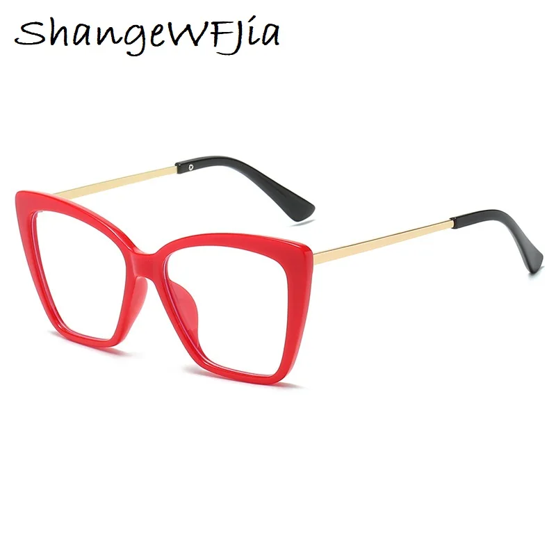 Anti Blue Light Glasses Women Glasses Anti Blue Light Glasses Women Cat eye Vintage Computer Gafas Men Eyeglasses Optical Glass De Sol Frame Gaming Spectacles