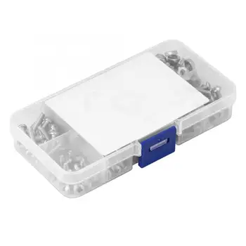 

260pcs /set #6-32 Stainless Steel Cross Pan Head Machine Screws Assortment Kit Screws