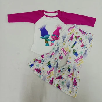 

2020 Children Clothing Suits For Baby Girls Clothes Kids Toddler Infant Outfits Cartoon Summer Clothes 2pcs