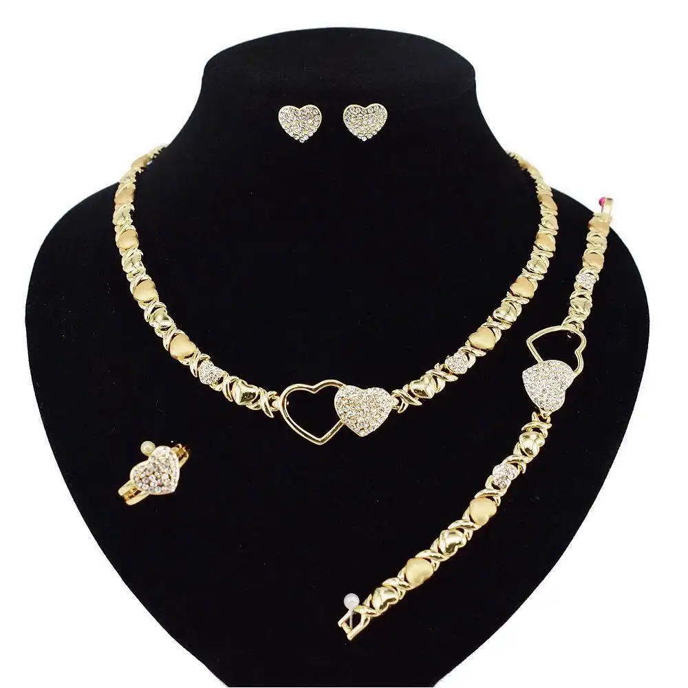 14K gold plated hugs and kisses 