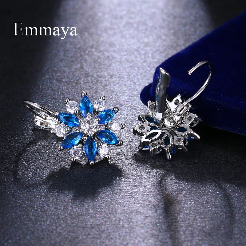 Emmaya новый модный дизайн для женщин Подсолнух внешний вид кубический циркон