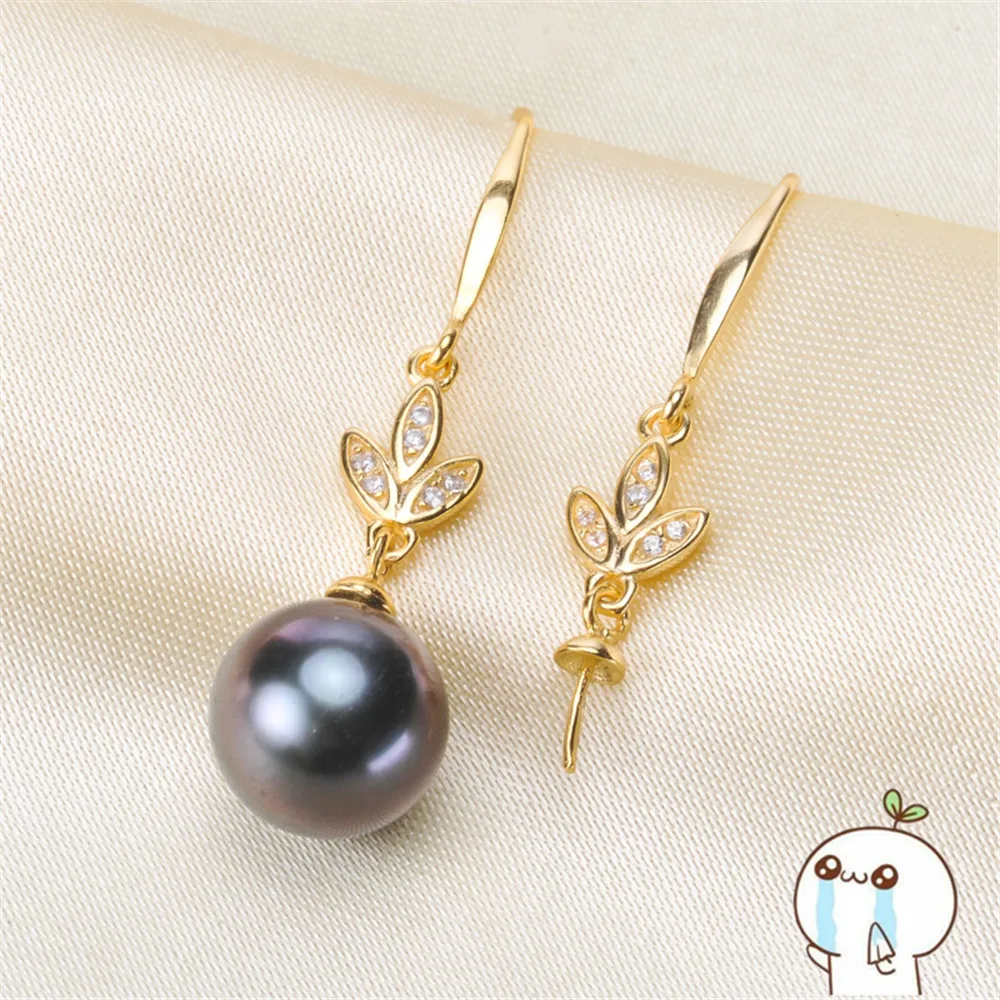 

Earrings Accessories For Women DIY Jewelry Making DIY Handmade Pearl Ear Hook Party Silver Unique 2019E084