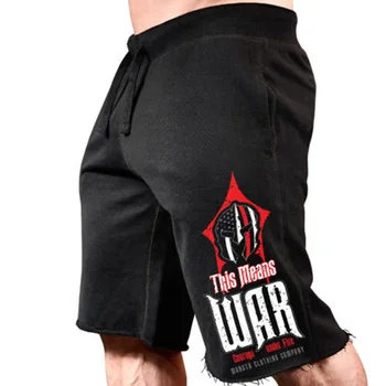 

2019 summer casual shorts men brand clothing letter printed shorts male top quality fashion shorts black size M-3XL Men's shorts
