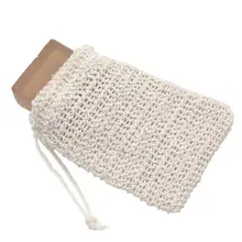 10 шт. Отшелушивающее Мыло Мешок чистящие средства натуральный портативный двухъярусная мыльница из нержавеющей стали мягкая вспененная сумка массажиста хлопок двухъярусная мыльница из нержавеющей стали сумка держатель