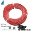 100meters  66 ohm Silicone rubber carbon fiber heating cable heating wire DIY special heating cable for heating supplies ► Photo 1/6