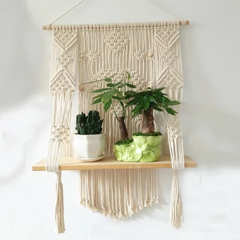 

Fringe Rack Nordic Style Tassel Tapestry Wall Hangings Hand-woven Wall Decoration Living Room Bedroom Decoration