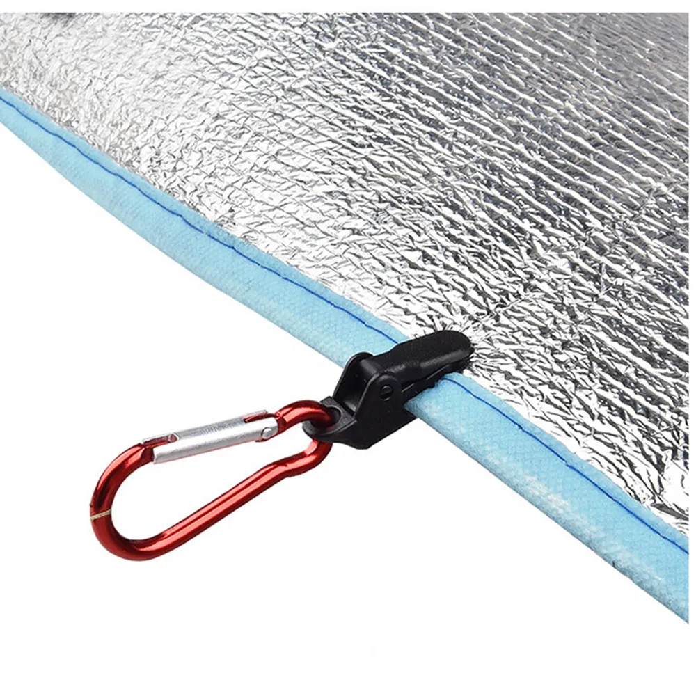 1/5/10Pcs Awning Clamp Tarp Clips Snap Hangers Tent Camping Survival Tighten Tool for Outdoor Camp Hike Tarpaulin Clips