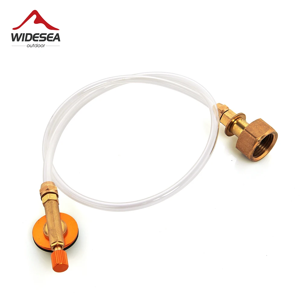 Widesea Camping Gas Stove Propane Refill Adapter Outdoor Tank Coupler Adaptor Charging Accessories Supplies Equipment Touris | Спорт и