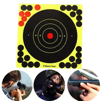 

Economic Yellow Paper Rifle Hunting Bow Target Stickers Shooting Target Shotgun Hunter Paper Target Practice Outdoor Training