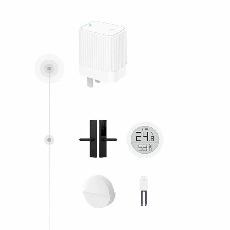 Original Xiaomi Smart Cleargrass Bluetooth/Wifi Gateway Hub Work With Mijia Bluetooth Sub-device for Smart Home Device