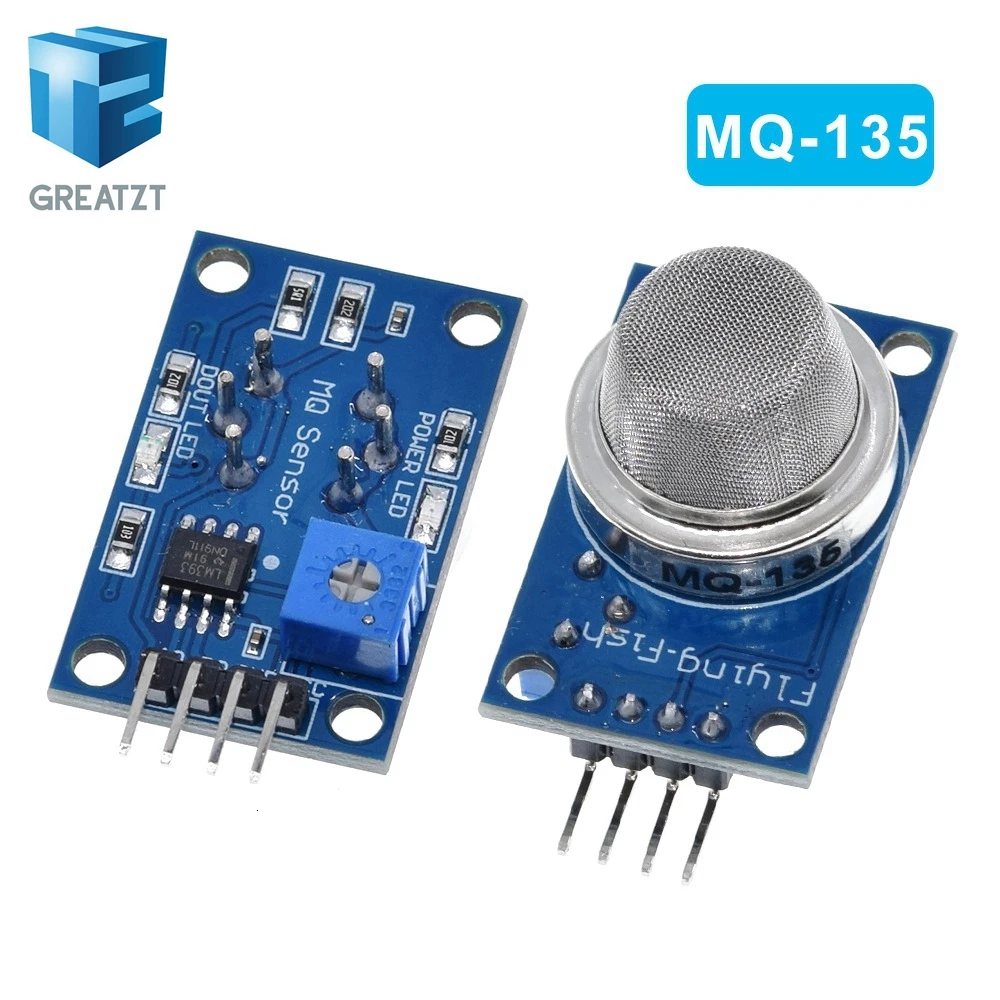 MQ135 MQ-135 Sensor Air Quality Sensor Hazardous Gas Detection Module Arduino