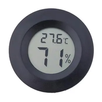 

Outdoor Sports Thermometer Reptile Electronic Hygrometer Round Hygrometer Camping Equipment Tool Accessories Outdoor Gadget